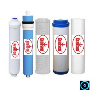 Vízszűrő betét garnitúra 5 membrán QS2000